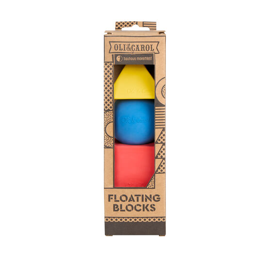 Bauhaus inspired geometric teether blocks